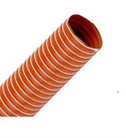 Hetluftsslang 25mm röd